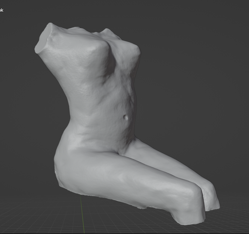 Corps femme 3D
