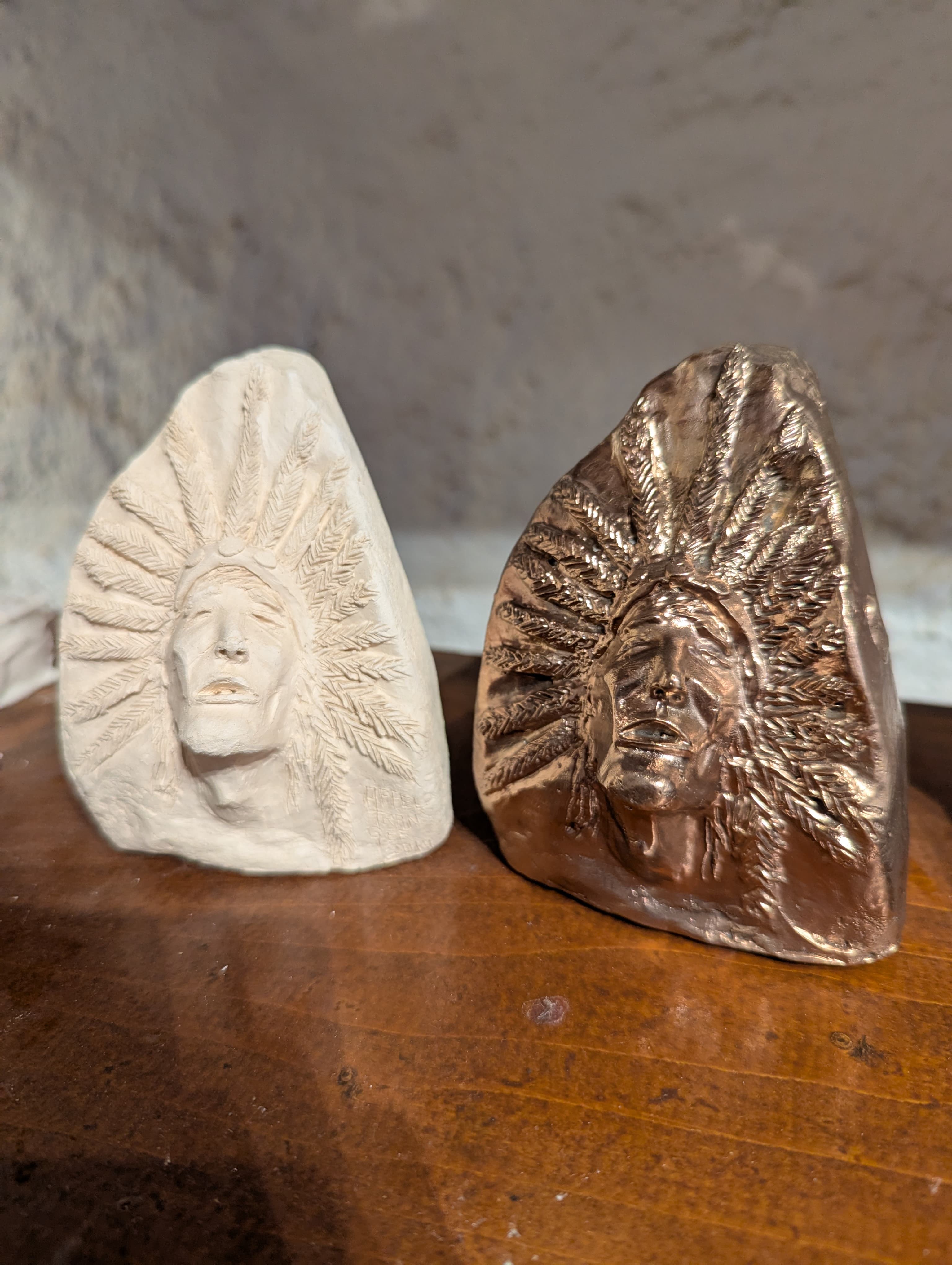 Indien platre bronze